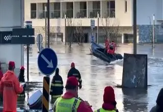 طوفان «لئوناردو» پرتغال را درنوردید