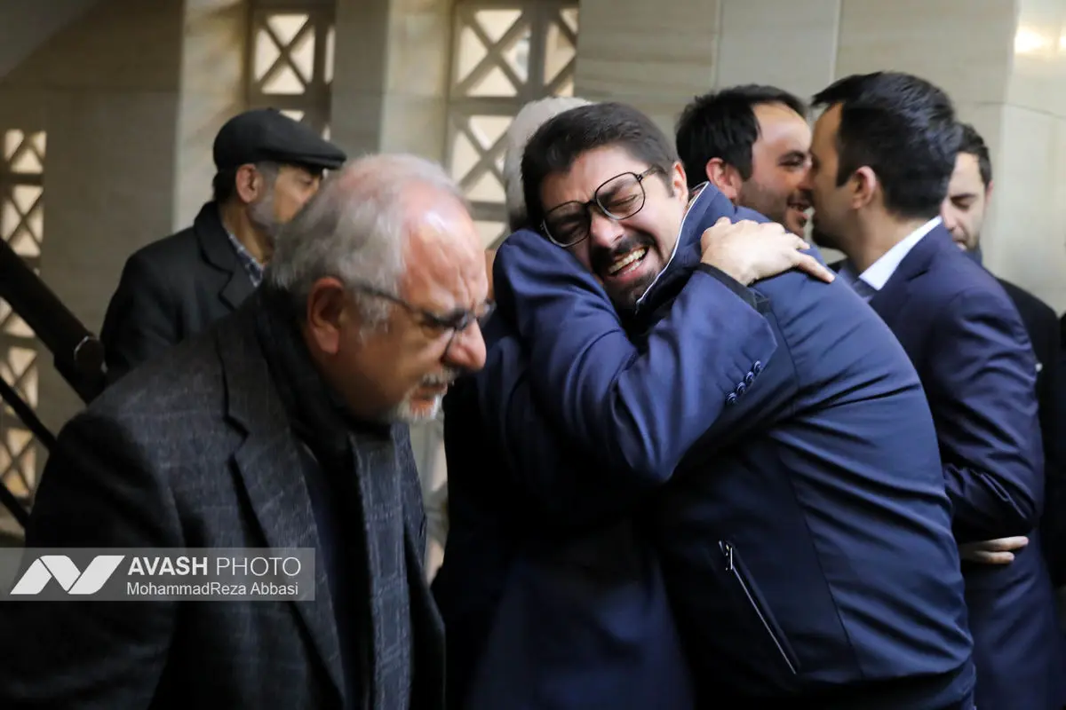 مراسم ترحیم اشرف بروجردی