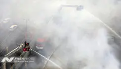 علت آتش سوزی بازارچه جنت‌آباد اعلام شد