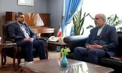 دیدار مشاور وزارت امور خارجه با مدیرعامل بنیاد رودکی