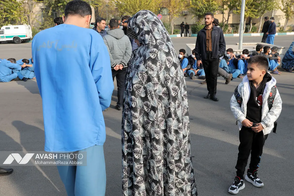 اجرای طرح دستگیری سارقان و مالخران در شهر تهران