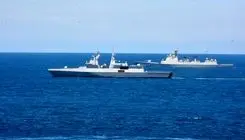 برگزاری رژه دریایی با حضور شناورهای رزمی