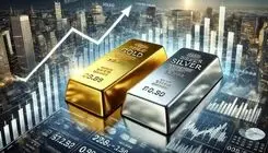 طلا به ۵۱۶۵ دلار و نقره به ۸۷ دلار رسید