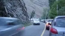 جاده چالوس به سمت تهران یک‌طرفه شد