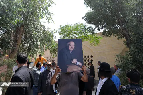 مراسم تشییع پیکر محمدعلی تبریزیان معروف به «همایون»