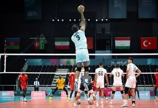 صعود بی‌دردسر مردان والیبال ایران به فینال بازی‌های کشورهای اسلامی