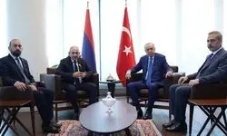 دیدار اردوغان و پاشینیان درباره عادی‌سازی روابط ترکیه و ارمنستان