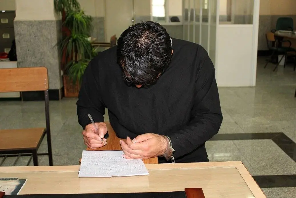 اشک پشیمانی کشتی گیر 18 ساله پس از جنایت