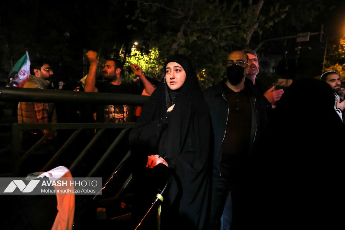 اجتماع مردمی در چهلمین شب شهادت رهبر معظم انقلاب -1