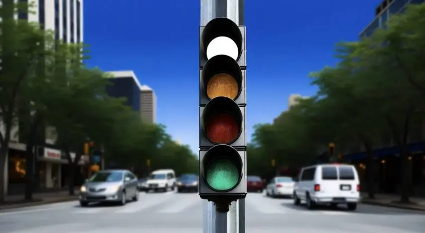 اضافه شدن رنگ سفید به چراغ راهنمایی و رانندگی!