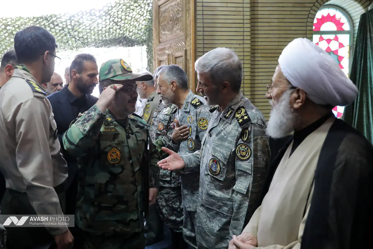 مراسم گرامیداشت شهدای اقتدار ارتش