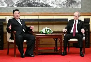 دیدار پوتین با کیم جونگ اون
