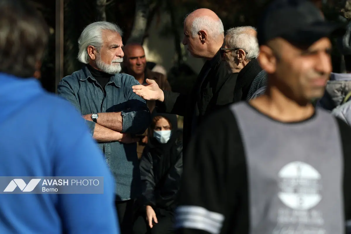 تشییع پیکر زنده‌یاد عنایت الله بخشی