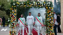 مراسم بدرقه کاروان های ورزشی اعزامی به بازی‌های کشورهای اسلامی ریاض و بازی‌های آسیایی جوانان بحرین