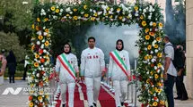 مراسم بدرقه کاروان های ورزشی اعزامی به بازی‌های کشورهای اسلامی ریاض و بازی‌های آسیایی جوانان بحرین