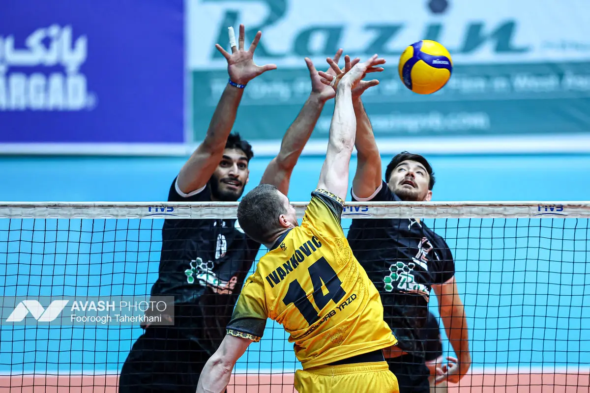 لیگ برتر والیبال مردان- رازین پلیمر و شهداب یزد