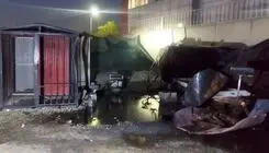 انفجار در یک کارگاه در بزرگراه آزادگان؛ یک کارگر جان باخت