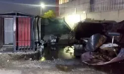 انفجار در یک کارگاه در بزرگراه آزادگان؛ یک کارگر جان باخت