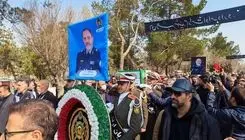 پیکر وزیر دفاع به خاک سپرده شد