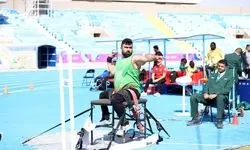 طلای پرتاب وزنه پارادوومیدانی برای یاسین خسروی/ اعجوبه ایرانی بالاتر از خالوندی و حیدری