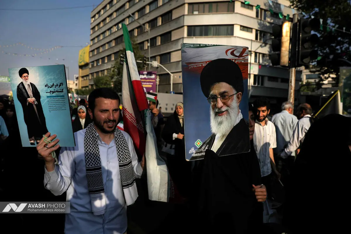 راهپیمایی کیلومتری غدیر در تهران