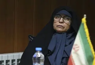 فرهادی‌زاد تماشاگر بازی والیبال بانوان شد