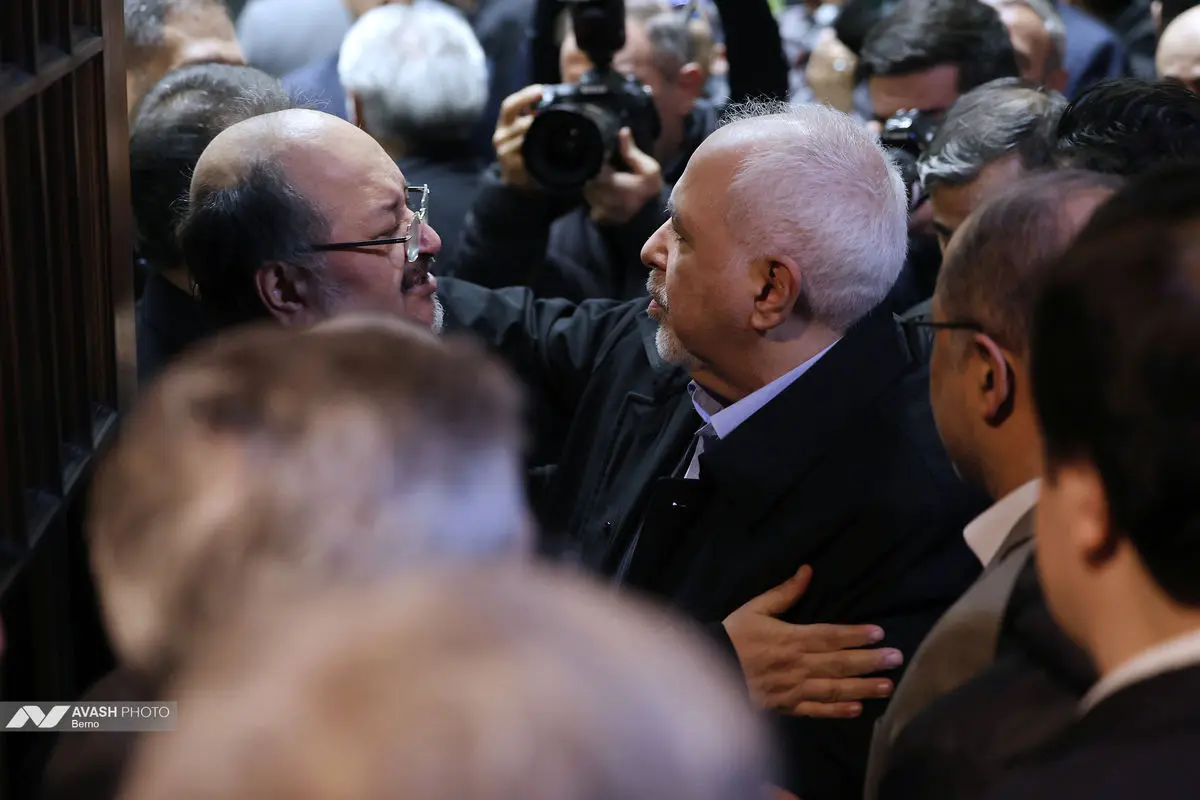 مراسم ختم والده محمد شریعتمداری مدیرعامل شرکت هلدینگ خلیج فارس