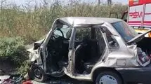 تصادف مرگبار در کمربندی اراک با ۴ فوتی