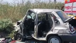 تصادف مرگبار در کمربندی اراک با ۴ فوتی