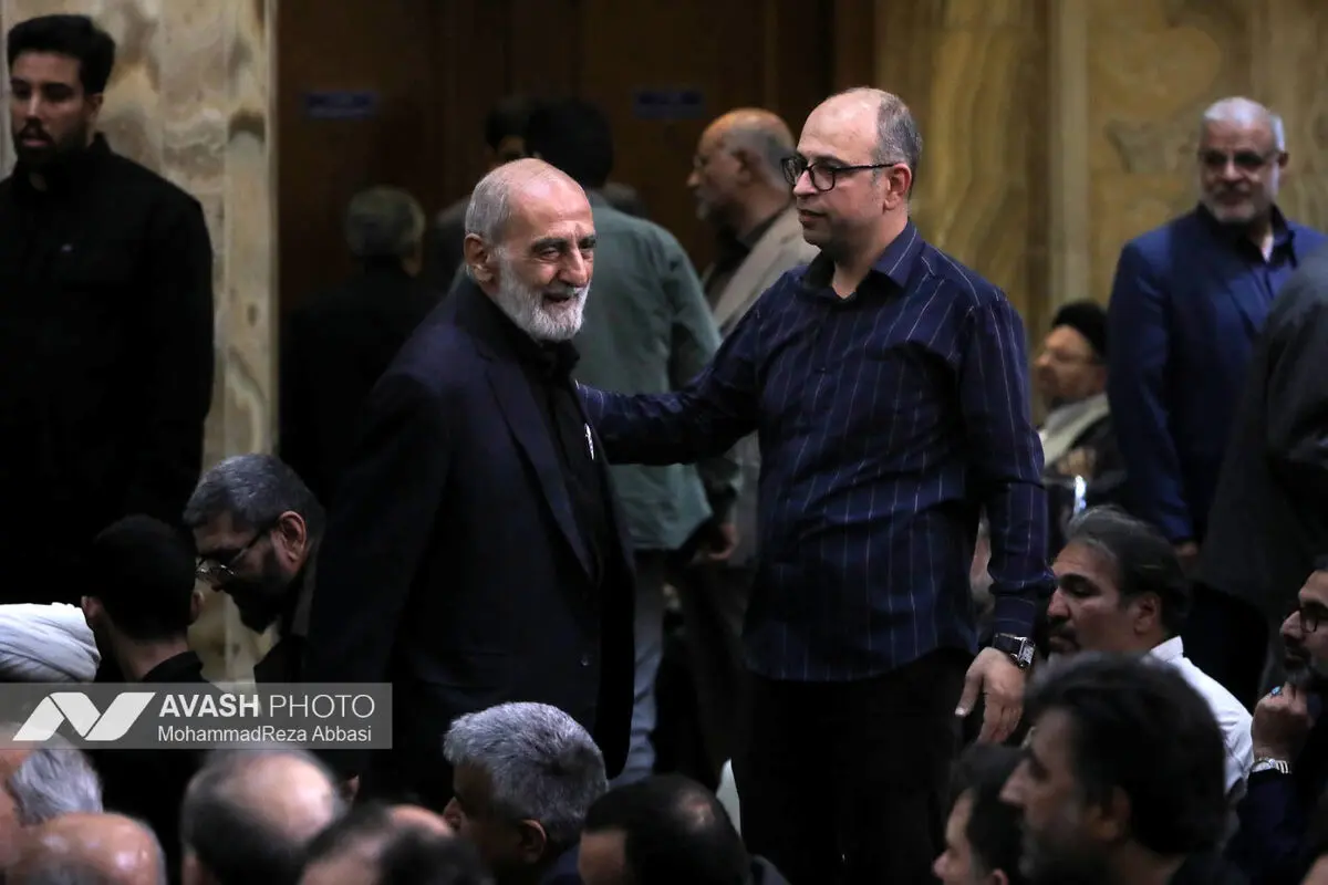 مراسم گرامیداشت شهید علی لاریجانی و فرزندش شهید مرتضی لاریجانی