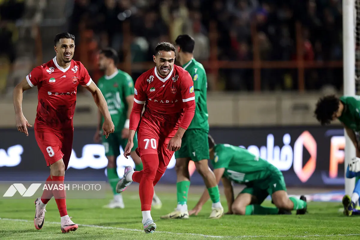 لیگ برتر فوتبال - شمس آذر و پرسپولیس