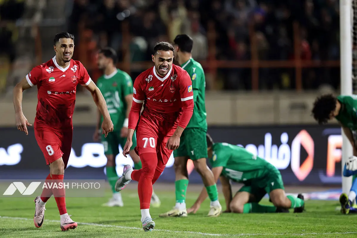 لیگ برتر فوتبال - شمس آذر و پرسپولیس