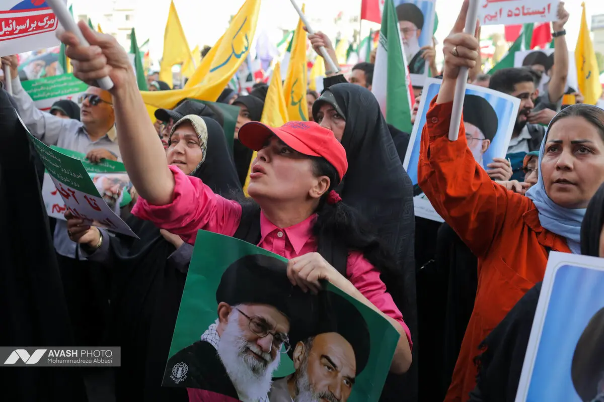 جشن پیروزی بر رژیم صهیونیستی