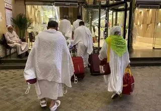 بدرقه حجاج ایرانی در مرز زمینی