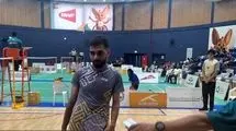 حذف دارابی از مسابقات پارابدمینتون