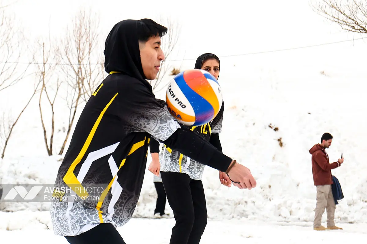 تور ملی والیبال برفی بانوان