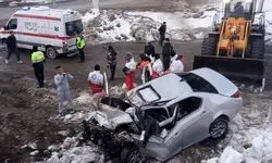 حادثه دلخراش در محور کندوان با ۳ فوتی