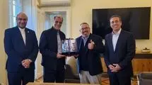 دیدار خسروی‌وفا و علی‌نژاد با رئیس فدراسیون جهانی والیبال