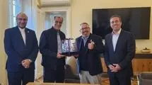 دیدار خسروی‌وفا و علی‌نژاد با رئیس فدراسیون جهانی والیبال