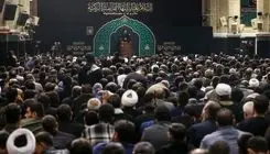 برپایی آخرین شب عزاداری شهادت حضرت صدیقه(س) در حسینیه امام خمینی(ره)