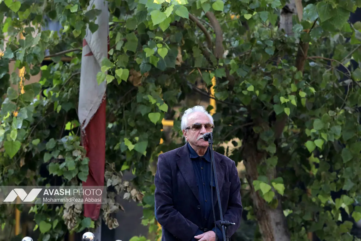 مراسم تشییع پیکر هادی مرزبان