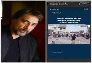 واکنش‌ها به جنایت در مدرسه میناب/ فیلمی که بازیگر برنده اسکار اسپانیایی منتشر کرد  