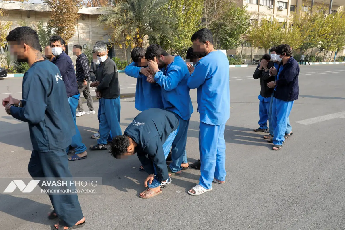 اجرای طرح دستگیری سارقان و مالخران در شهر تهران