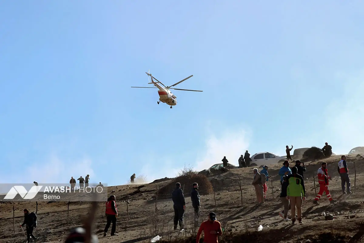 عملیات مهار آتش‌سوزی مناطق کوهستانی روستاهای دلیر و الیت