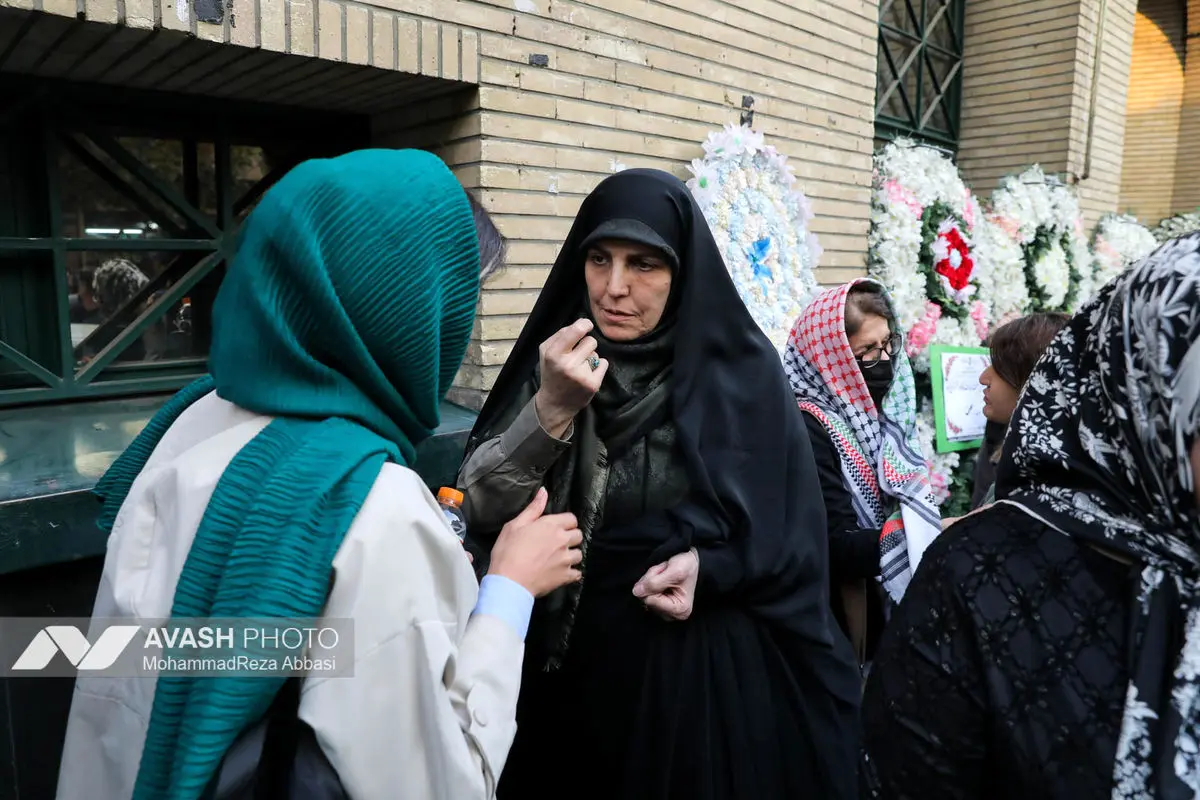 مراسم ترحیم سیدمحمد تاج‌زاده