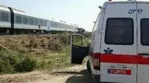 تصادف مرگبار قطار با عابر در قم