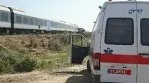 تصادف مرگبار قطار با عابر در قم