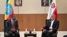 دیدار پزشکیان با نخست وزیر اتیوپی