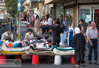 خیابان ولیعصر جای سوزن انداختن نیست 