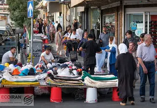 خیابان ولیعصر جای سوزن انداختن نیست 